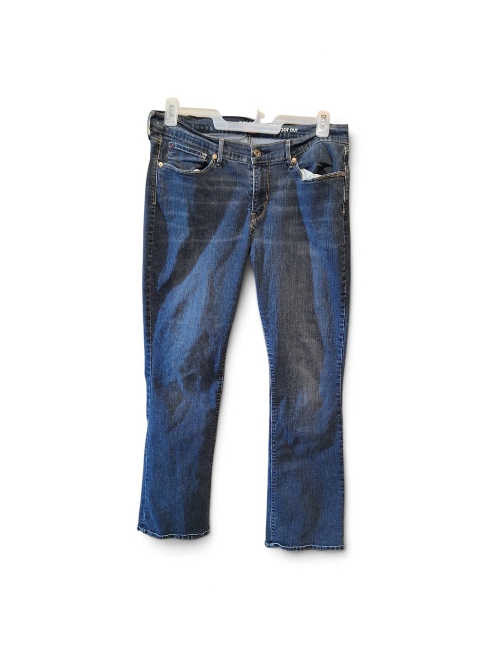 Denizen from Levi's Women's Boot Cut Jeans in Dark Blue Wash